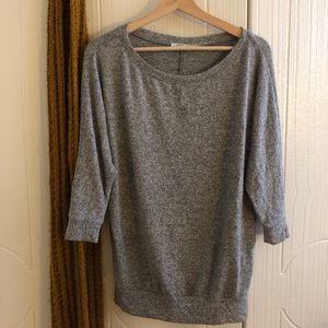 Gray sweater